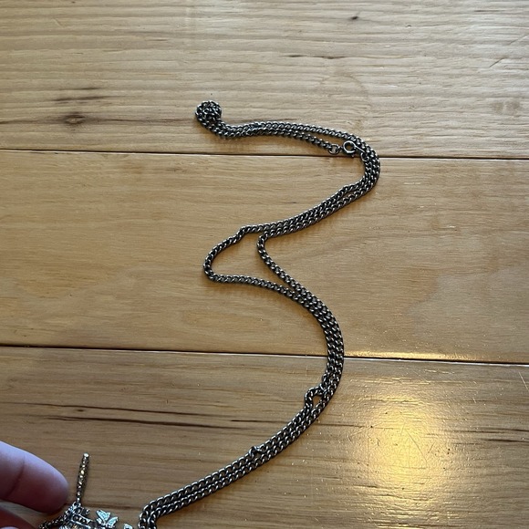 Vtg Xanadu Brooch Pendant Watch Cuckoo Marcasite Silver Tone Needs Battery Rare - Picture 3 of 4